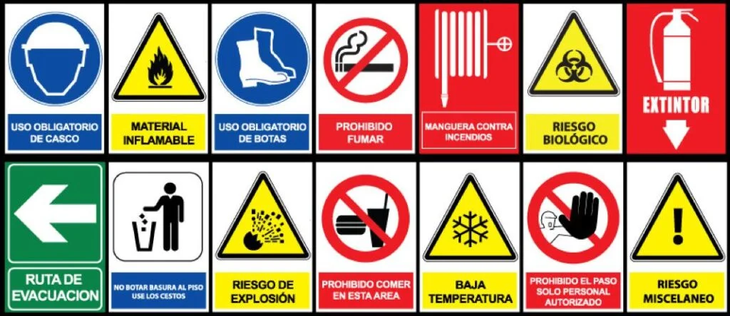 Pictogramas de seguridad industrial